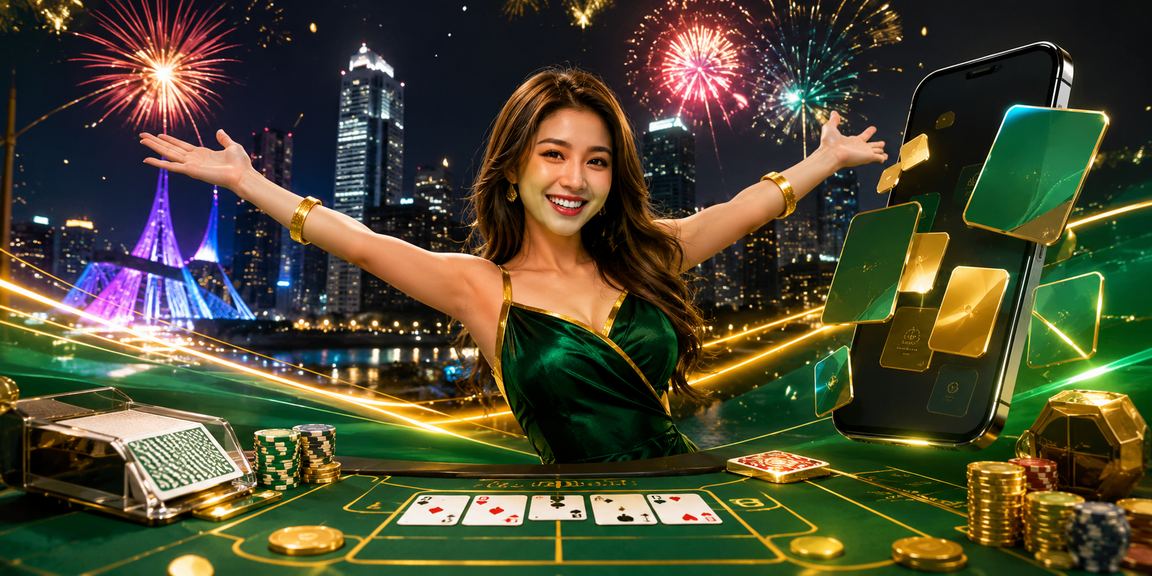 Pemain menikmati permainan baccarat di Petaling Jaya secara langsung di 10w50